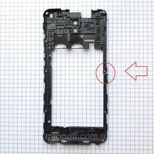 Купити Середній корпус TP-Link Neffos C5 Plus TP7031A для телефона оригінал з розборки