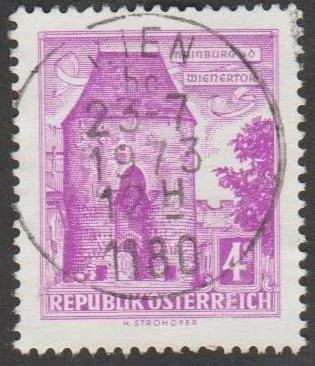 Австрія 1957 замок Ціна