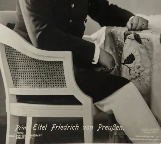 Листівка поштова картка Принц Айтель Фрідріх Прусський 1908 Німеччина aP З аукціону