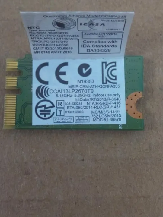 номер0315-22 WI-FI адаптер G86C0005EG10 для TOSHIBA SATELLITE C50 C55 L55 оригінал З аукціону