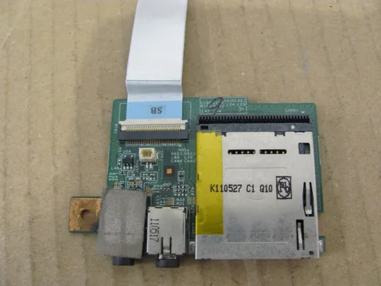 487-12 плата AUDIO CARDREADER 48.4MX03.011 50.4MY01.011 для MEDION P6816 E6228 P6812 оригінал Де купити