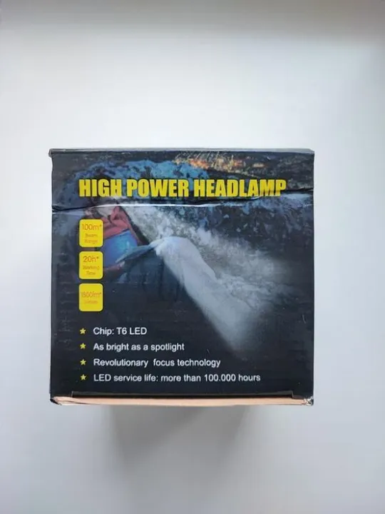 Налобний ліхтар bailong bl-т24-р50 З аукціону