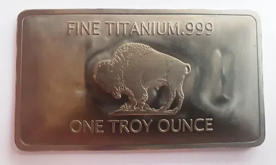 Купити TITANIUM BULLION .999 FINE USA