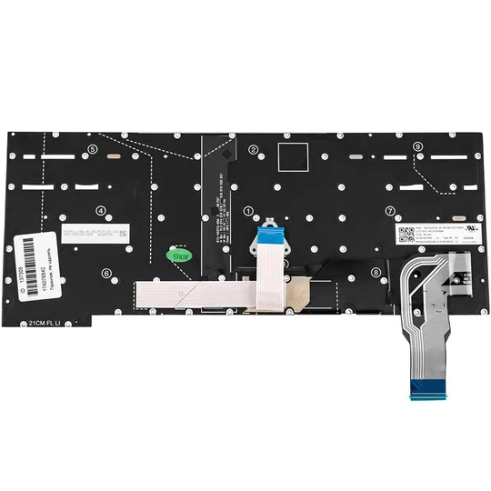 Клавиатура для ноутбука LENOVO (ThinkPad: T14s Gen 4) rus, black, подсветка клавиш Ціна