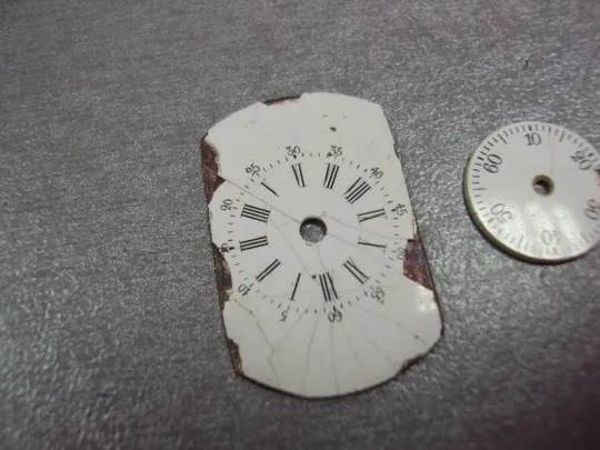 часы наручные циферблат фарфоровый лот 3 шт З аукціону
