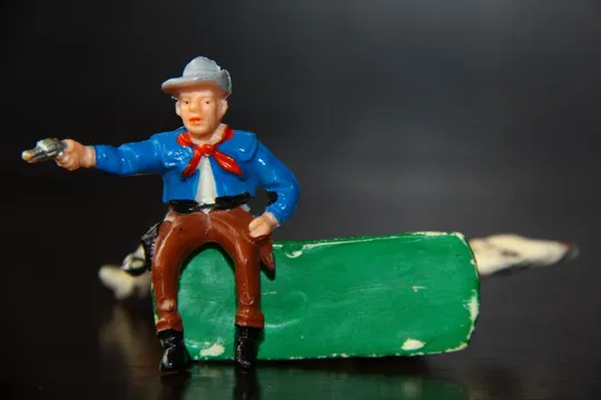 ковбой ГДР №091 ДЖИМ БРИДЖЕР Фрихольд Фишер на коне №312 Продаж