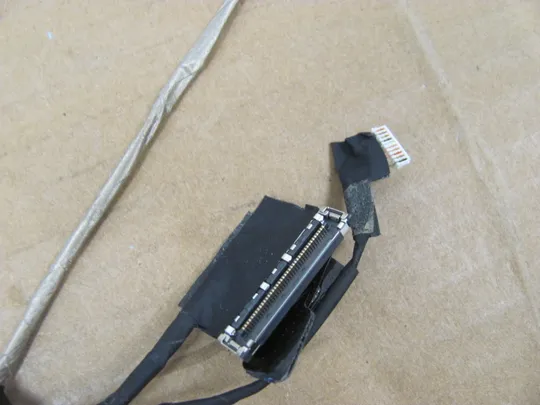 номер0862-19 шлейф 40pin 0G1PVV DC02C00K300 для Dell Latitude 5500 5501 5510 5511 Precision 3540 3541 3551 Шлейф дисплея Шлейф підключення дисплея Шнур для відеоекрана Шлейф екрана Laptop matrix cable оригінал З аукціону