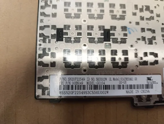 номер1025-4 клавіатура keyboard  00HN049 SN20F22549  для IBM Lenovo Thinkpad Edge E550, E550C, E555, E555C, E560, E565, E565C оригінал Інтернет-аукціон