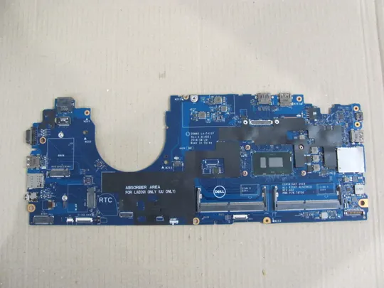номер0252-23 материнська плата Mainboard Материнка Основна плата Системна плата Плата системи Laptop motherboard мамка  ноутбучна плата  РОБОЧА LA-F411P  79TG6 SR3L8  i7-8650U  для  Dell Latitude 5590 оригінал Ціна
