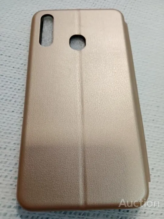 Чехол книжка aspor для Samsung A20s золотой З аукціону