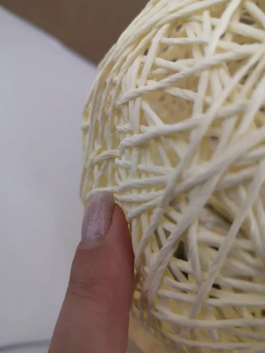 Місячна лампа Світлодіодна настільна лампа з місяцем Дерев’яна настільна куля Світло з лляною кулькою з регулюванням яскравості Абажур з ротанга Спальня Приліжкова нічниця Домашній декор (17) в Україні