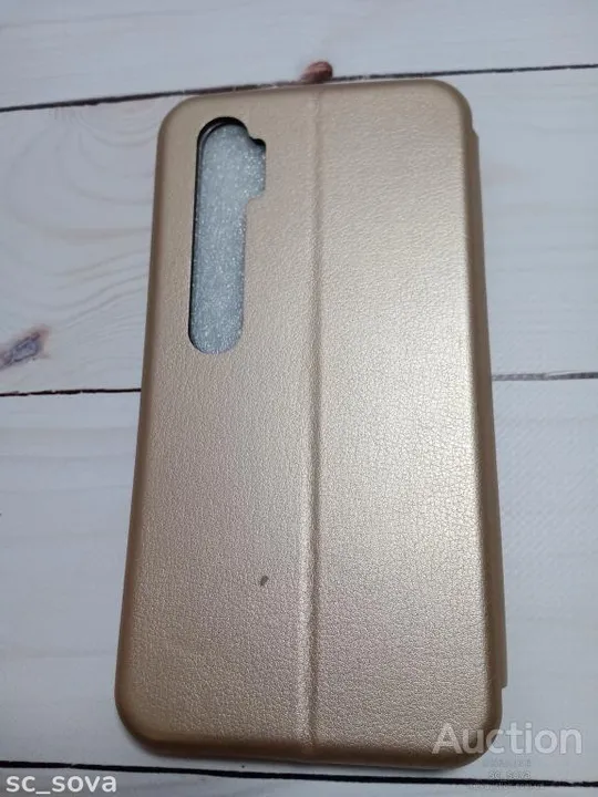 Чохол-книжка Aspor leather для Xiaomi Mi Note 10 Pro Mi Note 10 золотий З аукціону
