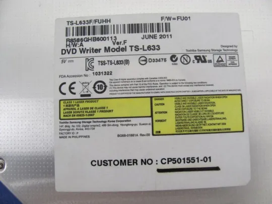 №261-4 DVD-привод CP501551-01 CP656365-01 для FUJITSU SH531 A530 AH531 оригінал Інтернет-аукціон