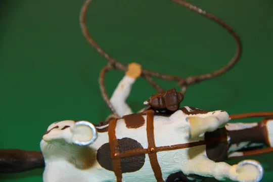 КОВБОЙ З ЛАСО-АРКАНОМ на коні SCHLEICH 90-100мм ФРН ФРГ люкс!! Характеристики