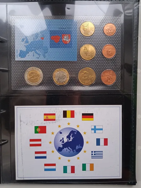 Литва. Річний набір монет Євромонет(Європроба Продаж