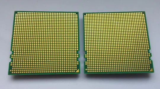 Купити Два 6х ядерных процессора AMD Opteron 2425 2,1GHz OS2425PDS6DGN Socket F 1207 55W Вживан