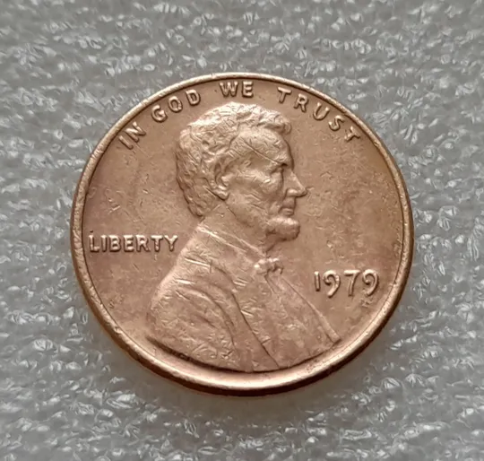 Купити (8149 ря) 1 цент 1979 США (без мітки монетного двору)