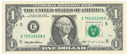 1 долар 1995 року США серія Е Вірджинія Ричмонд Ціна