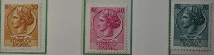 фото, Италия Стандарт 1960 MNH