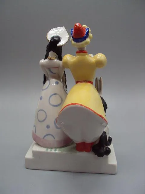 Фигура фарфор Старый Киев сказка конек-горбунок Иванушка-дурачок и царь-девица 19 см целые №10570 З аукціону