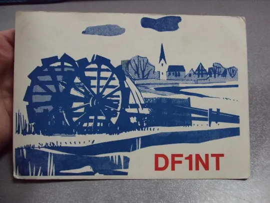 Купити карточка радиообмена QSL Эрланген германия 1977 №2359