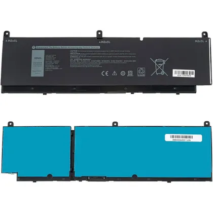 фото, Батарея для ноутбука DELL 17C06 (Precision: 7560, 7760, 7550) 11.4V, 5667mAh,Black