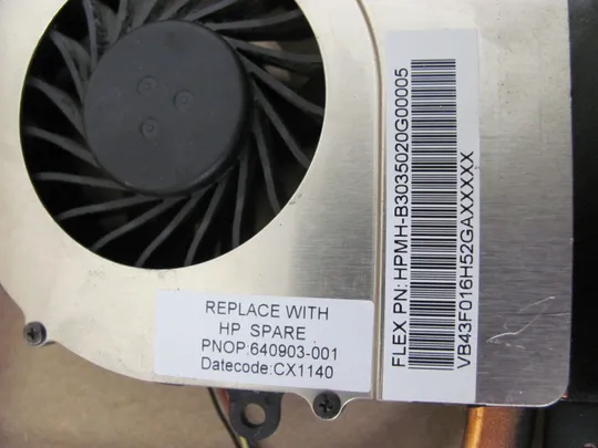 440-13 система охолодження 640903-001  для  HP Pavilion DV7 DV7-6000 DV7T DV6-6000 оригінал Продаж