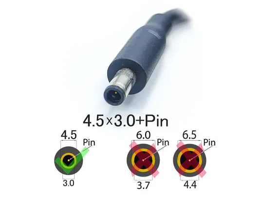 Купити Зарядное устройство для Dell 19.5V 3.34A 65W (4.5*3.0+pin) OVALE ORIGINAL.