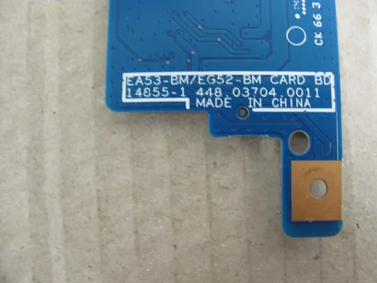 390-11 плата USB, Card-reader 448.03704.0011 для  Acer  Aspire ES1 ES1-531 ES1-512 ES1-571 оригінал Продаж