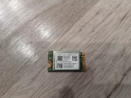 фото, Плата WiFi+Bluetooth Broadcom BCM943142YHN_2, (M.2 1630, 802.11n 2.4GHz + Bluetooth 4.0)