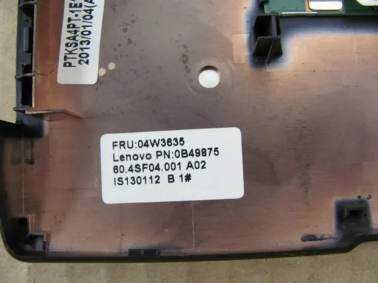 №316-21 панель палмрест та тачпад 04W3635 для LENOVO ThinkPad L530 оригінал Інтернет-аукціон