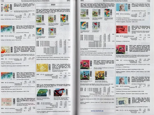 2023/24 - Michel - Каталог марок - Германия - *.pdf Недорого