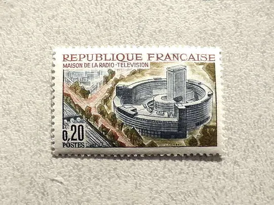 Поштова марка Франція 1963 рік ** Ціна