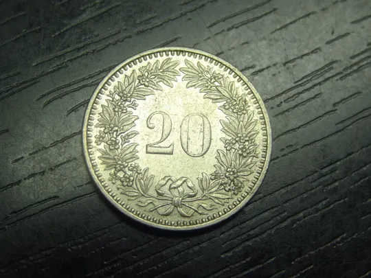 Купити 20 рапенів 1984 Швейцарія