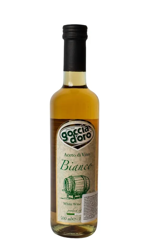 Винний Оцет білий Goccia d'oro - 0,500 л (ІТАЛІЯ) Ціна