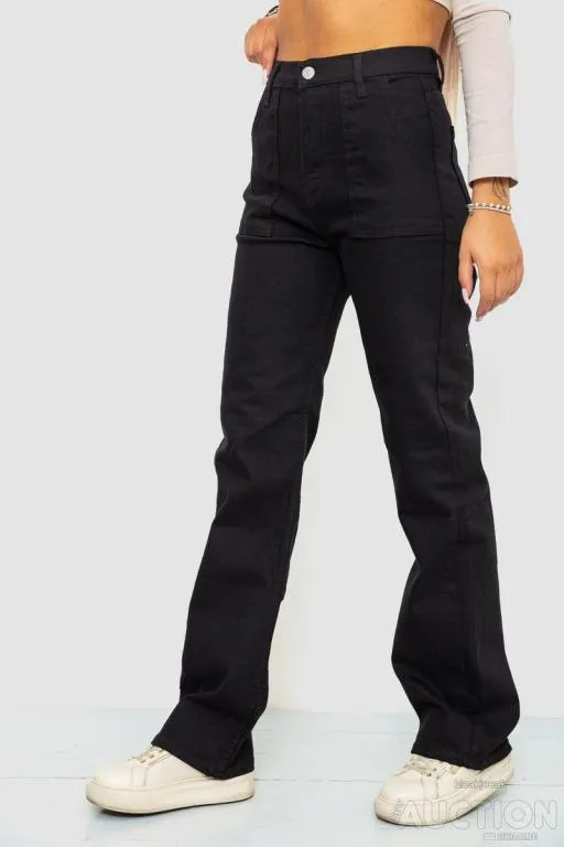 Джинсы женские, цвет черный, 244R413-2501 З аукціону
