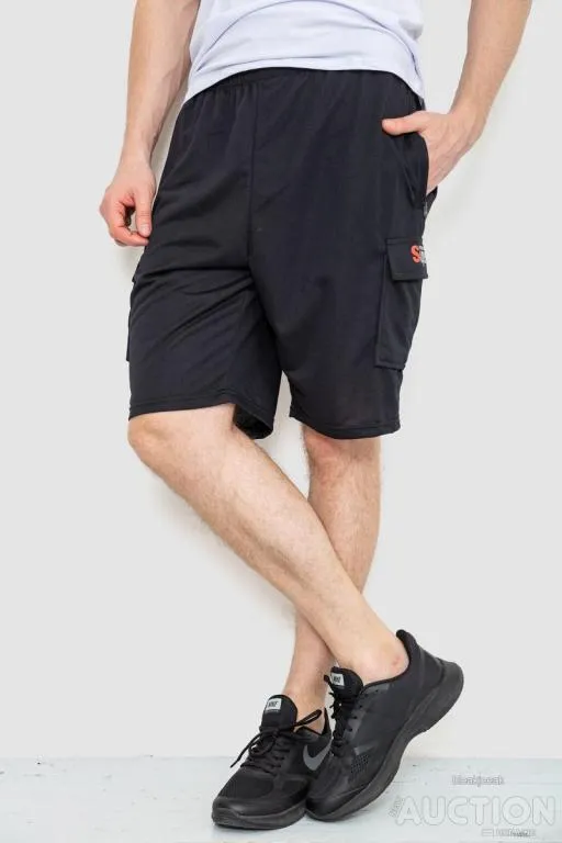 Купити Шорти мужские, цвет черный, 244R6586
