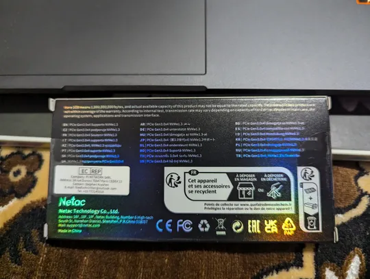 Купити 2TB Netac NV3000 2000GB Gen3x4 SSD m.2 NVMe PCIe 3.0 2280