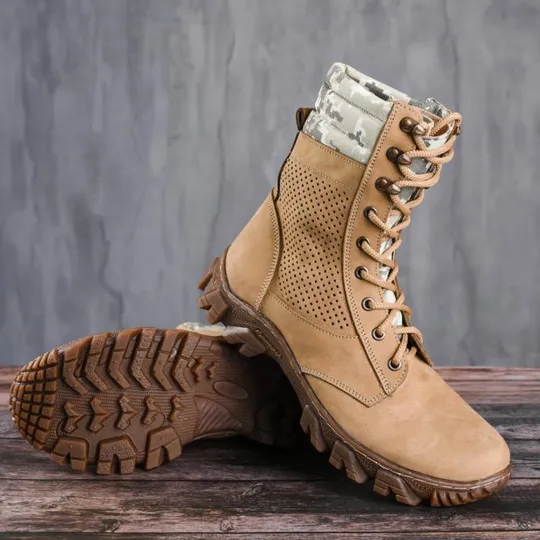 Берцы тактические сетка ВСУ (ЗСУ) 7303 40 р 26 см коричневые Характеристики