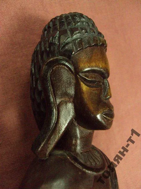 африка дерево фигурка африканец Інтернет-аукціон