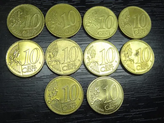 Купити 10 євроцентів Австрія (порічниця) 10шт, всі різні