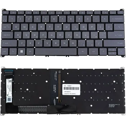 фото, Клавиатура для ноутбука ACER (AS: A314-36, A314-42) ukr, dark gray, без фрейма, , підсвічування клавіш