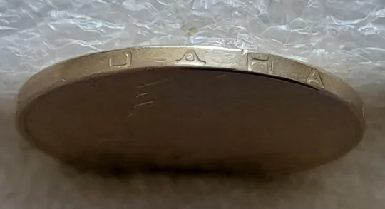 (6932) 1 гривня 2006 "крокодил" на аверсі (різновид браку) (1 гривна 2006 брак) Недорого