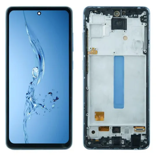 Дисплей Samsung Galaxy A52 SM-A525 / SM-A526 / A52S SM-A528 OLED with frame Blue (6.43&quot; LCD) Ціна