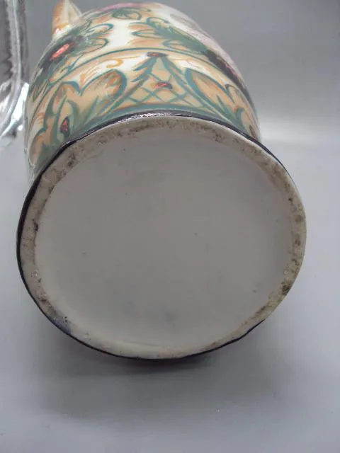 Ваза большая фарфор полонное портрет женщины высота 43,5 см, диаметр 12 см №13705 Характеристики