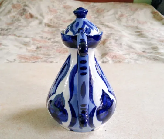 Чайник заварювальний стара радянська порцеляна Кисловодськ Вживане 0,5л в Україні