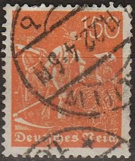 фото, 1921 - Німеччина - Стандарт 150 - wmk.2 Mi.189 _2,0 €