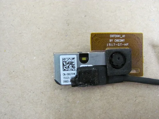 номер0245-26 WEB камера Веб-камера для ноутбука  Камера спостереження Камера для відеозв'язку web camera Web камера DC020020000 09GTFM для Dell XPS 13   9300 9343 9350 9360 P54G  оригінал Де купити