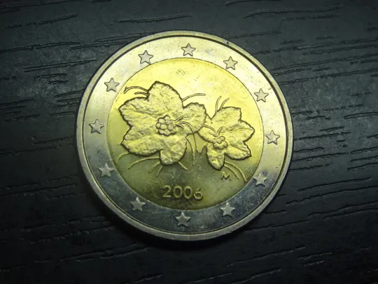 2 євро Фінляндія 2006 UNC Ціна