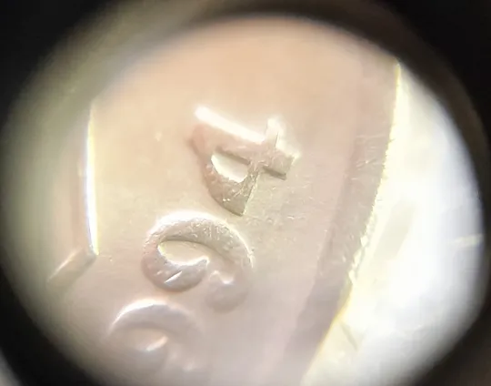 (3118) 25 копійок 1994 1ББк здвоєння дати на аверсі (25 копеек 1994 брак сдвоение) Продаж